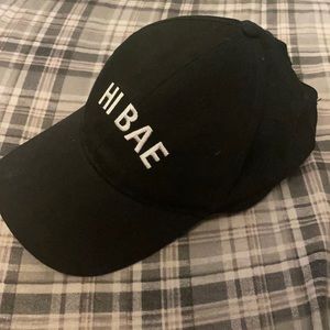 Hi Bae black baseball cap